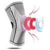 Knee Pads 1pc Running Brace With Patella Pad Recovery Anti Slip Joint Pain Relief Elastic Support Compression Sleeve