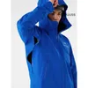 Designer Activewear Arcterys Veste à capuche Manteaux Achat Archaeopteryx Beta LT Sprint Manteau Bleu Extérieur Imperméable Respirant Manteau CMHM