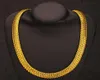 Chaîne à chevrons en or jaune 18 carats rempli de collier classique pour hommes, accessoires solides, longueur 236 pouces 5736819