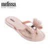 Flops melissa zomer grote boog platte slippers