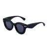 Модные уличные солнцезащитные очки в пухлом стиле с круглой мясистой оправой, новинка, модные солнцезащитные очки