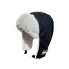 Berets Outdoor Sports Winter Tennis Baseball Hat Golf Plush Funny Cap