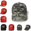 Gorra de béisbol Trump 2024 Sombreros Biden Summer Net Peak Cap Elección presidencial de EE. UU. Gorras de béisbol Algodón lavado Sombrero para el sol ZC2518789801