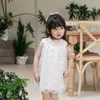 Robes de fille 2023 Été Princesse Robe florale pour enfants Enfants Belle maille sans manches A-ligne Habillée Nourrissons Casual Vêtements de plein air