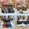 Designer Vintage Hausschuhe Klassiker Damen Herren Sandalen Qualität Stilvolle Hausschuhe Mode Sandale Herren Damen Slipper Flache Schuhe Slide Sandale
