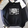 Anime tokyo ghoul juzo suzuya/rei hoodies mode tecknad vinter långärmad avslappnad kvinnor y2k huva tröja