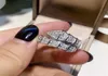 Choucong Brand New Luxury 925 Sterling Silver Pave White Sapphire CZ Diamond Eternity Party Donna Wedding Band Ring Per Gli Amanti GIft6077459