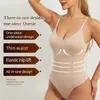 Shapers de mujer Mujeres Body sin espalda Body Control de barriga Shapewear Top Sin costura Abierta Entrepierna Body Shaper Camisole Leotardo