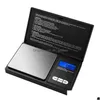 Waage Skalen Großhandel Mini Digital Scale 500 g 0,01 Hochgenauige Elektro -Tasche für Schmuck Gold Gramm Gewicht Küche D Dhgarden DHZ6O