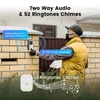 5G 2 4G Wi -Fi wideo do drzwi 1080p Tuya Smart Outdoor Waterproof Waterproof Waterproof Waterproof Camera z AC DC Zasilacz 231226