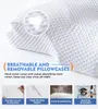 Osteo Cervical Pillow for Neck Pain Relief, Hollow Design Odless Memory Foam Pillows With Cooling Case, Justerbar ortopedisk sängkudde för att sova