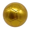 Fotbollsfotbollsstorlek 5 Training Golden For School Lawn Team Sport Student 231225