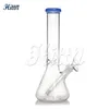 Classico tubo d'acqua fumante in vetro in vetro bong in vetro in vetro spesso 12,2 pollici con ciotola da 14 mm di ghiaccio e dono di regalo 420 blu verde nero