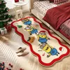 Crayon Shin chan Christmas style carpet, bedroom bedside carpet