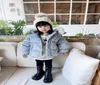 Fashion Style Winter Down Coat for Girls Toddler Cute Wing Hooded Fur Collar Down jacket Outwear Thicken Warm Kids downpadded Clo9018897