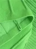 Bazaleas Store Traf robes pour femmes vert coupe ajustée robe trapèze robe tricotée sans bretelles robe officielle 231226