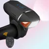 Bicycle Light Black USB RECHARGable LED Bike Remote Control Contrôle Front Turn Signal Horn Cycling Accessoires 4524964