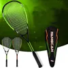 Fangcan Professional Squash Racket Racquet Aluminium med kolfibermaterial för sportträning Nybörjare Bär väska 231225