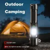 New Portable Lanterns Super Bright LED Flashlight USB Rechargeable Flashlights Waterproof Torch Zoomable Flashlight Camping Flashlight