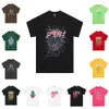 Sp5der Young Thug 555555 Homens Mulheres Hoodie Camisa de alta qualidade Espuma Impressão Spider Web Gráfico Moletons Rosa Y2K T-shirt Pulôveres Tamanho EUA S-XL