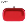 Sacs Red Color Mini Party Party Sac à main Femmes Purse Pourse Banquet Bride Sacs d'emploi avec sacs de mariage Chain Bolsa Feminina 2019