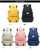 Fengdong mode sac à dos jaune enfants sacs d'école pour filles imperméable oxford grand sac à dos scolaire pour adolescents cartable 231225