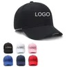 Gorra de béisbol personalizada con logotipo impreso, texto Po, informal, Color sólido, sombreros para hombres y mujeres, gorra negra, Snapback, papá, camionero Caps9343960