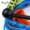 MagiDeal Safety Surfing Acces 23 Meters10mm Water Ski Wakeboard Rope with Handle Grip for Waterski Euquipment Leash Knee Line 231225