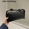 Mini Loops BottegVenets Geweven Crossbody Echt lederen tassen Camera schouder SS body Turn Pouch gewone letter boodschappentassen Breien munt Withqq