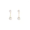 Stud Earrings Pearl Retro Classic Design Multi-functional Accessories Exquisite Craftsmanship Temperament Deluxe