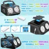 Automatic Bubble Machine Upgrade Bubble Blower with 2 Fans 50000 Bubbles Per Minute Bubbles for Kids Portable Bubble Maker 231226