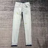 2023 Purple-bran* Мужские дизайнерские антивозрастные повседневные джинсы Slim Fit Pu2023900 Мужские роскошные брюки высокого качества, размер 30-32-34-36