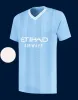 23 24 HAALAND SOCCER JERSEYS GREALISH STERLING MANS CITIES MAHREZ Fans club campeões DE BRUYNE FODEN 2023 2024 Football Tops Shirt Kids Kit Sets