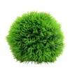 Dekorativa blommor Aquarium Landscape Simulation Grass Plant Decoration Plast Ball Christmas For Home Decor Prydnad Dropshiping