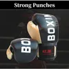 Boxningshandskar för barn vuxna Muay Thai Boxe Sanda Equipment Free Fight Martial Arts Kick Boxing Training Glove Training 231225