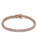 2022 Chaînes de tennis européennes et américaines Hip Hop Tide Men039s Bracelet Zirconmicroencased 3mm Bracelet Tennis bracelet35285183367127