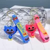 Keychain Sausage Monster Game Toy Presents for Game Fans Födelsedag Christmas Doll Keyring