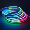 Bandes WS2812B RGB Neon Strip Light DC5V extérieur étanche flexible dimmable 5V USB LED bande couleur de rêve 1 2 3 4 5m236q