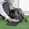 Nosiciele kota przewoźnik Portable Mały pies wychodzący torba oddychająca do oddychania samochodem z zatwierdzoną linią lotniczą torby transportowe