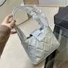 Walte Handtas Klassieke Schoudertas 23k Mode Luxe Dames Parijs Designer Dames Onderarmtas Beroemd Frans Merk Dubbele Letter Dame Echt Lederen Tote Clutch Bags