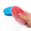 Bath Brushes, Sponges & Scrubbers Sile Body Brush Baby Shower Sponge Dry Masr Bath Towel For Bast Scrubber Back Ss0301 Drop Delivery H Otpiw