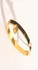 Nowy styl Bracelets Kobiety Biez Bransuka Bransoletka Faux skóra 18K Gold Gold Stal Stal Bransoletka Women Wedding Żyd2082412