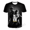 Men's T-skjortor Cavving 3D tryckte den sista av oss casual t-shirts Hip Hop Harajuku Styles Tops Clothing for Men/Women