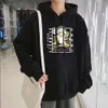 Mode Japan anime till dina evighets hoodies haruku casual streetwear rolig tecknad fushi joan vinter lapptäcke tröja
