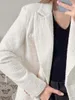Zhuishu Frauen Jacke Frühling Onkogene Mode Zweireiher Tweed Blazer Mantel Vintage Lange Hülse Weibliche Oberbekleidung Chic Top 231225