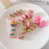 Hair Accessories Children's Ponytail Rope Spiral Circle Rainbow Cute Flower Headband Girl Bow Sun Love Set