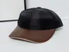 Designers Ball Caps Hats Mens Luxurys Womens Bucket Leather Sun Hat Women Patchwork Beanies Beanie For Men Baseball Cap med Lette2358935