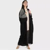 Vêtements ethniques Manches longues Ouvert Abaya Causal Islamique Style Marocain Élégant Africain Fantaisie Robe Top Qualité Dramatique Vêtements Égyptiens