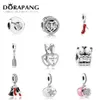 DORAPANG Lovely Charms Bead High Heels Pendant Fit A Early Autumn Series s925 Sterling Silver DIY Bracelet Whole factory324w