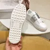 Luxuriöse Unisex-Schuhe, klassische Marke, Farbblockierung, lässige weiße Schuhe, Schnür-Sneakers